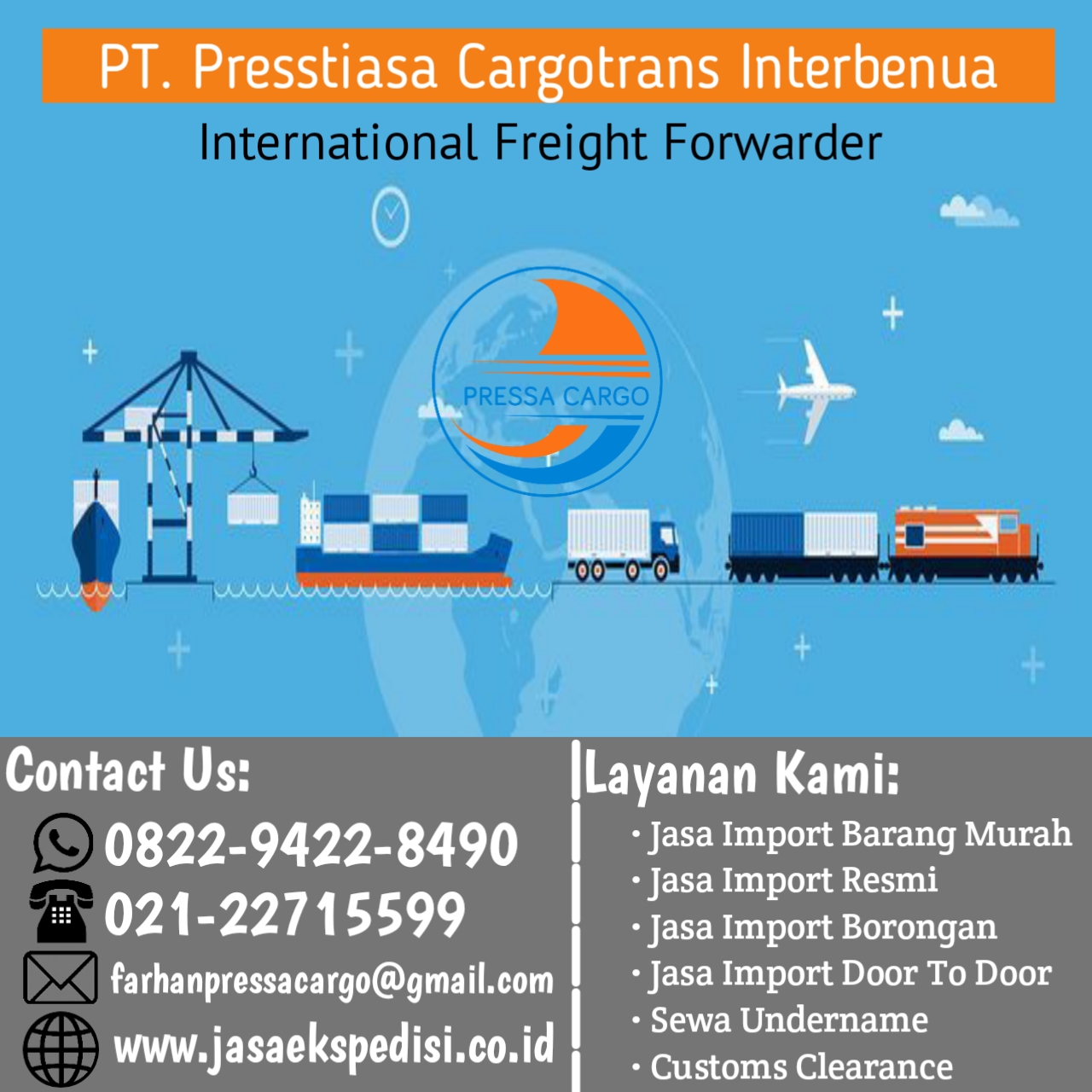 Import Door To Door Service Malaysia Jakarta Murah Tepat Waktu