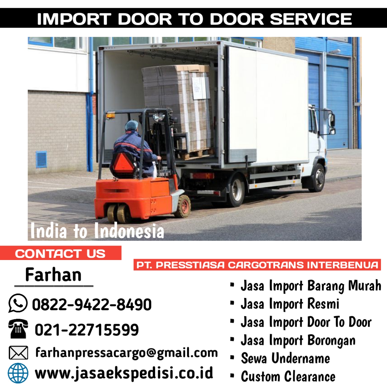 Jasa Forwarder Import Air Freight China Jakarta Terpercaya