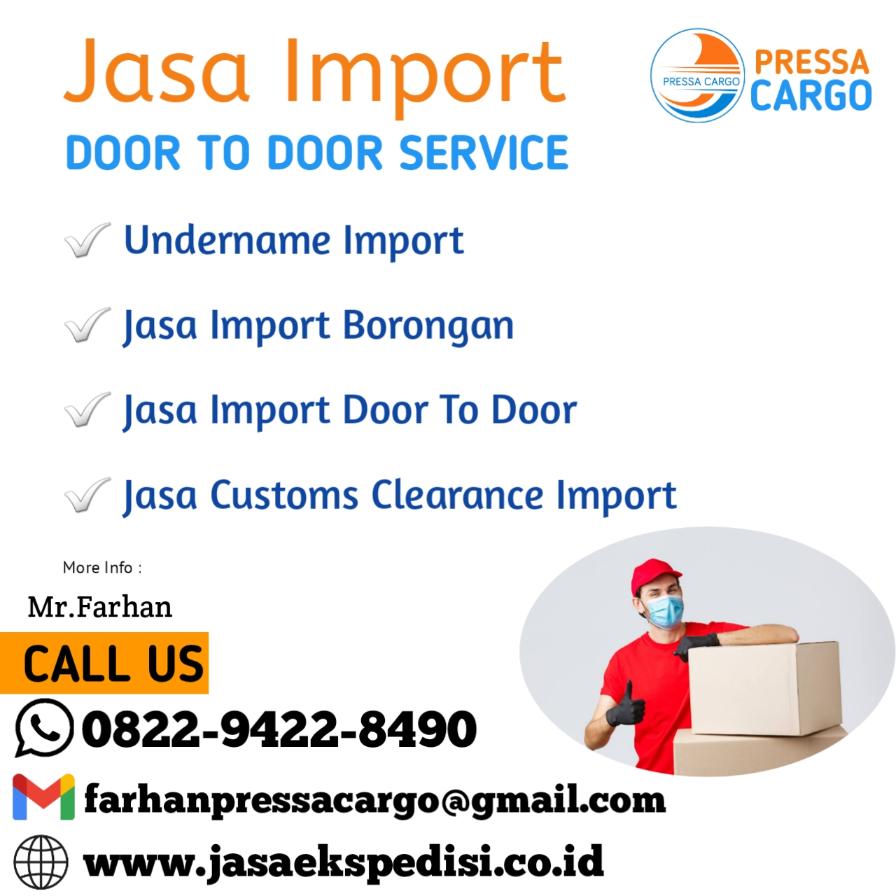 Jasa Cargo Import Terpercaya - Pressa Cargo