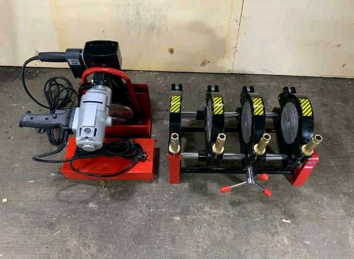 Mesin Las Pipa HDPE SHDS 250mm Manual 4 Clamp