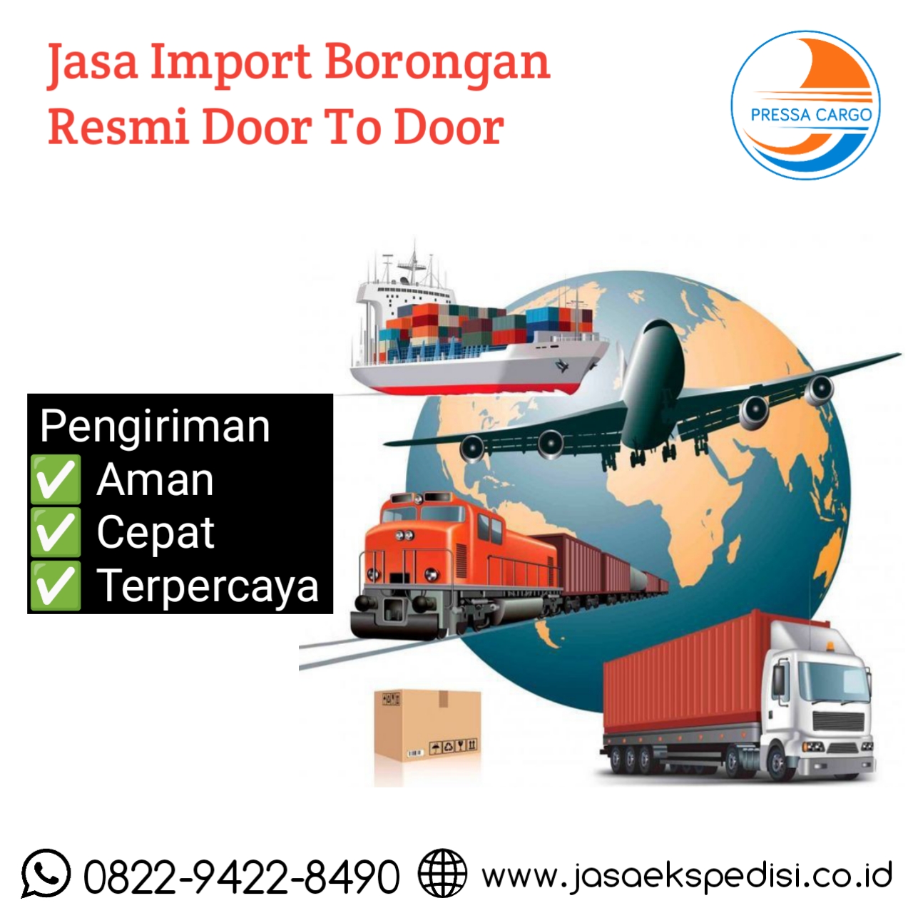Jasa Import Borongan Termurah Hongkong Jakarta - PRESSA CARGO