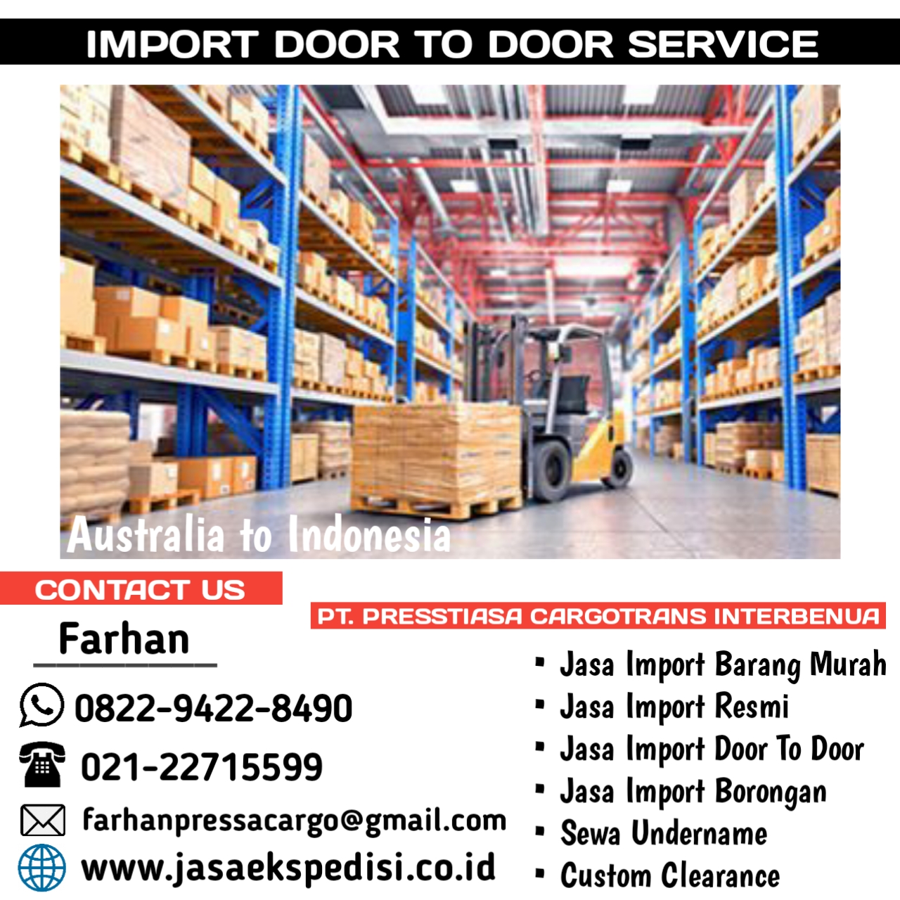 Jasa Import Borongan Door To Door Korea Selatan - Pressa Cargo