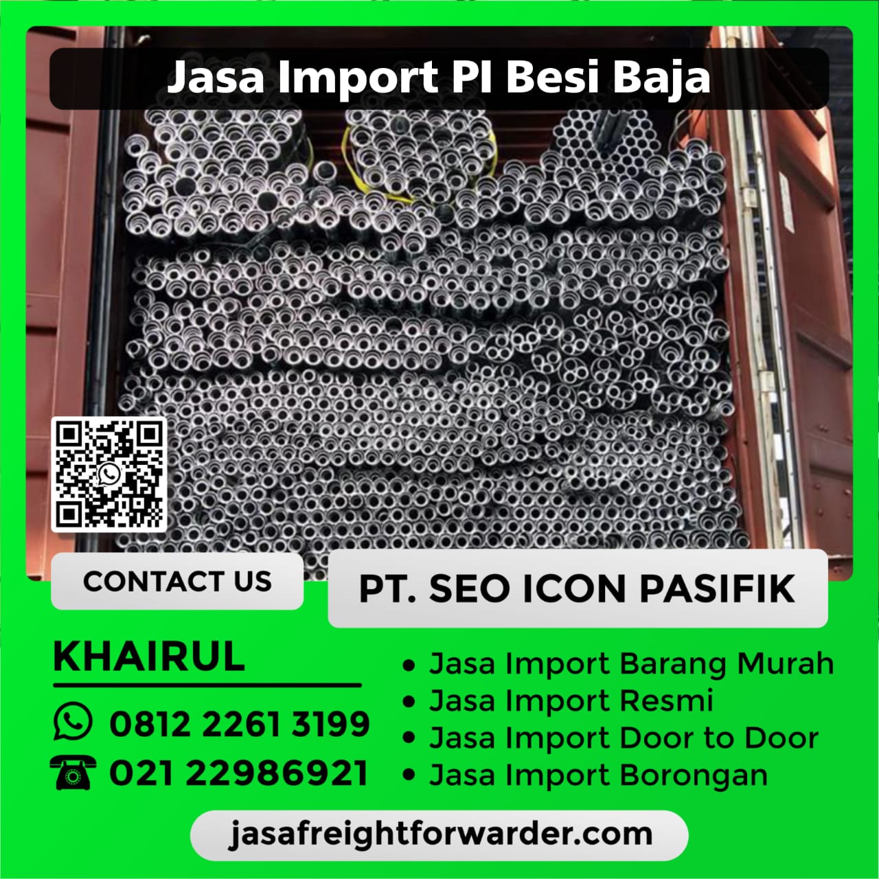 Jasa Import Coil Nail | Undername PI Besi Coil Nail