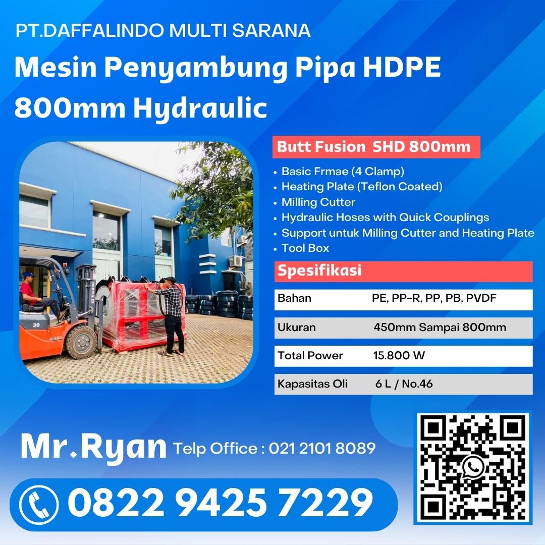 Alat Las Hdpe - Mesin Penyambung Pipa Hdpe