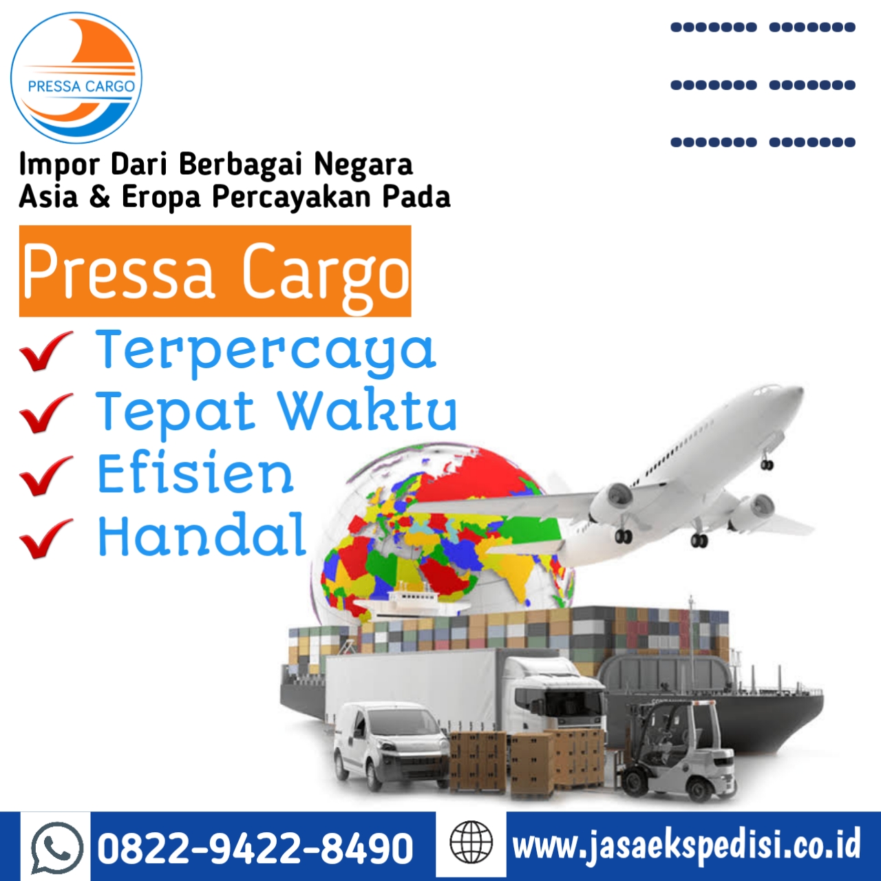 Jasa Cargo Borongan Resmi - PRESSA CARGO