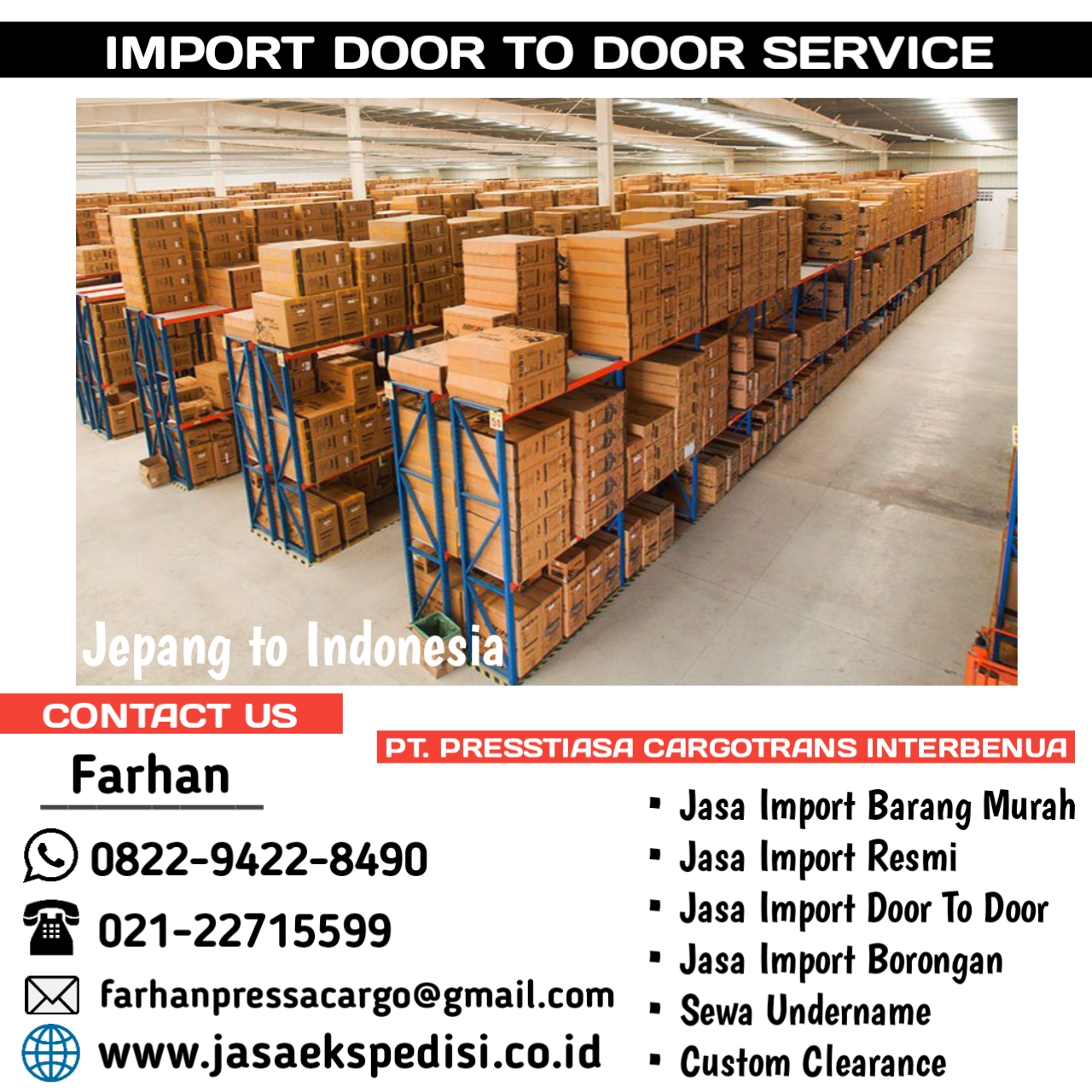 Jasa Impor Alat Rumah - Jasa Impor Borongan All In