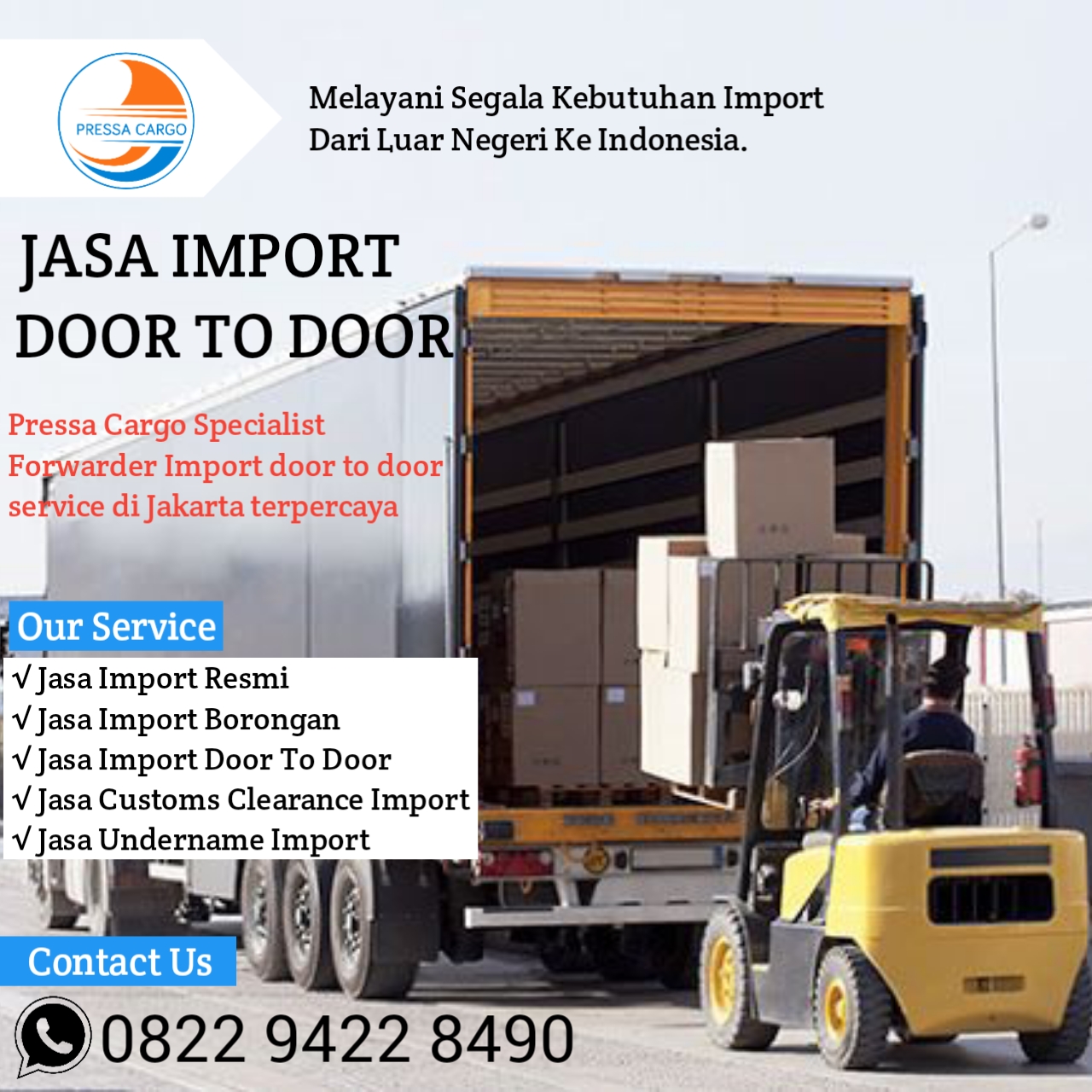 Jasa Forwarder Thailand Jakarta Terpercaya Pressa Cargo