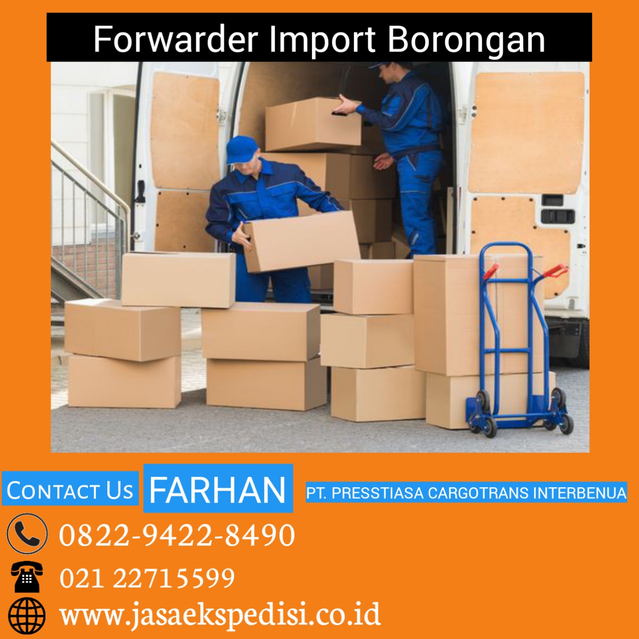 Jasa Forwarder Usa Jakarta Terpercaya Pressa Cargo