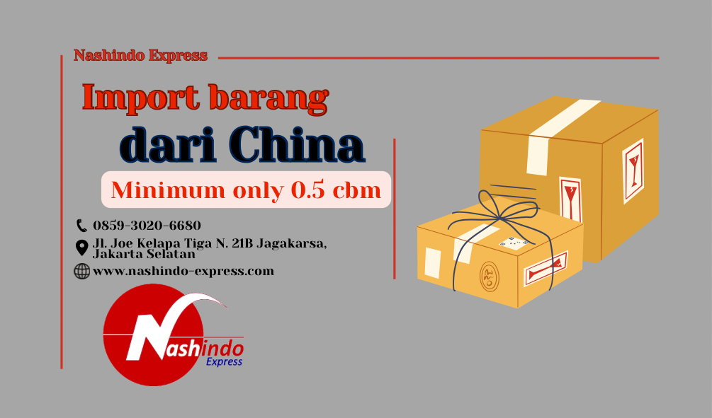 Jasa Import Door to Door dari china