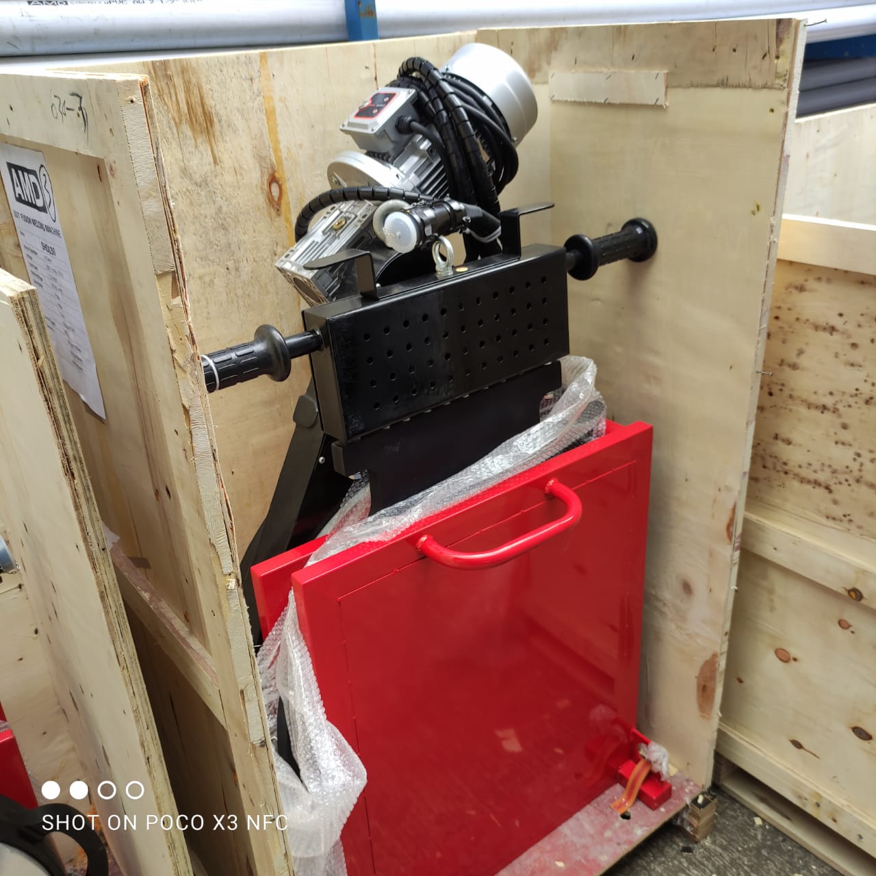 Mesin Penyambung Pipa HDPE SHD 450mm Hydraulic